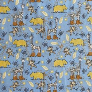 Pamučna tkanina - plava 0.20 m