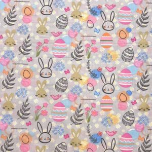 Pamučna tkanina - siva 0.20 m