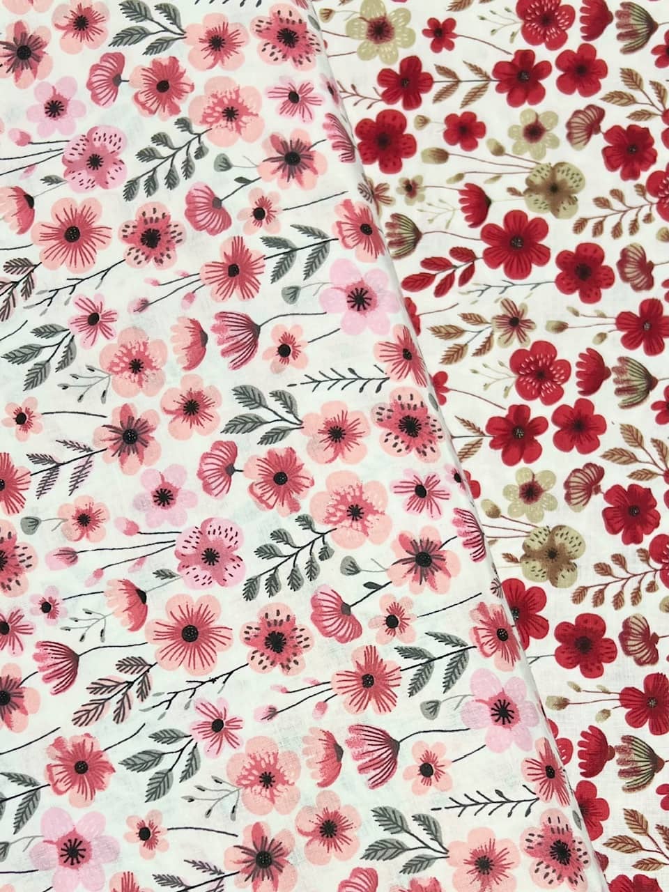 Pamučna tkanina - cvijeće