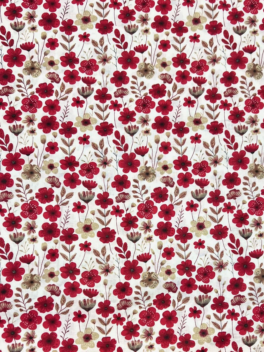 Pamučna tkanina - cvijeće - Slika 4