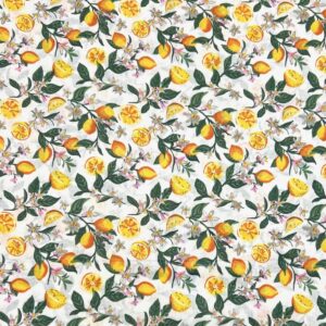 Pamučna tkanina  – limun