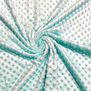 Velur minky - menthol