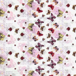Pamučna tkanina - leptirići