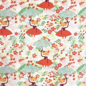 Pamučna tkanina - lisica