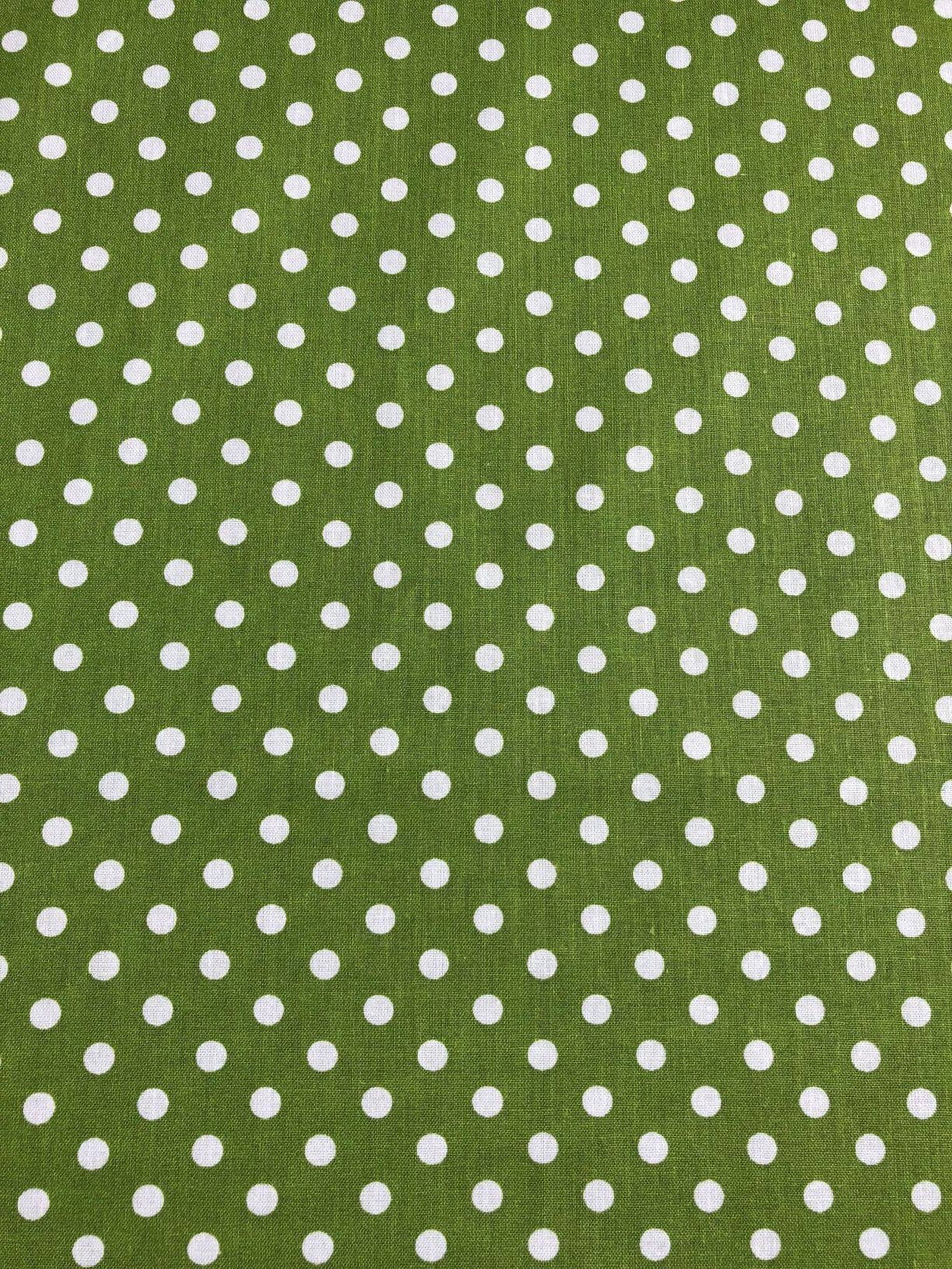 Pamučna tkanina - točkice 6 mm - Slika 11