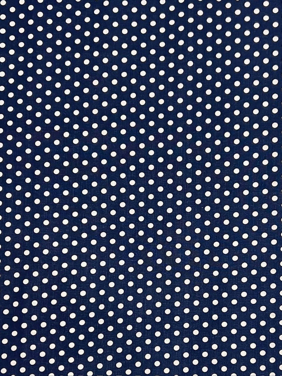 Pamučna tkanina - točkice 6 mm - Slika 16