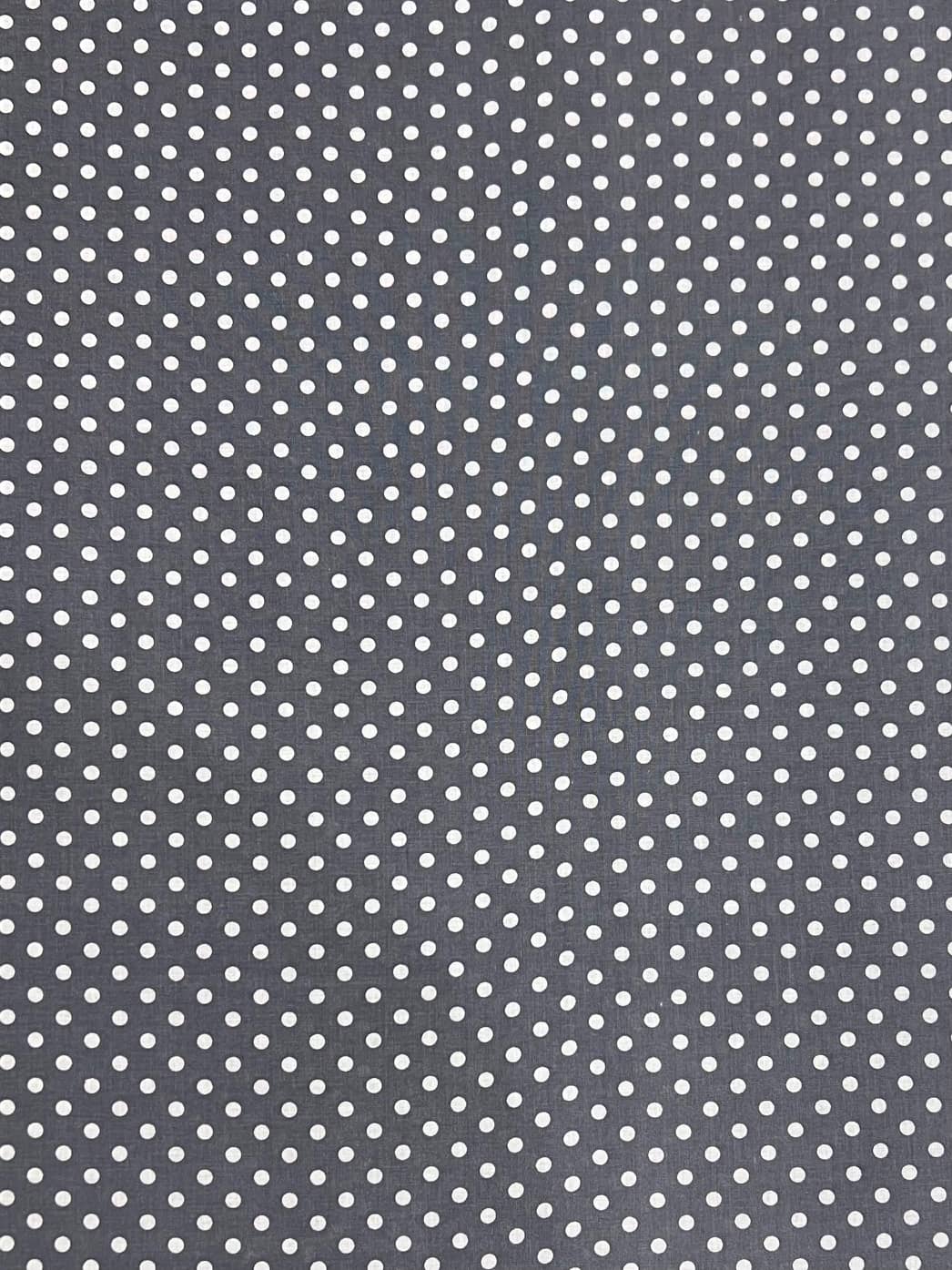 Pamučna tkanina - točkice 6 mm - Slika 17