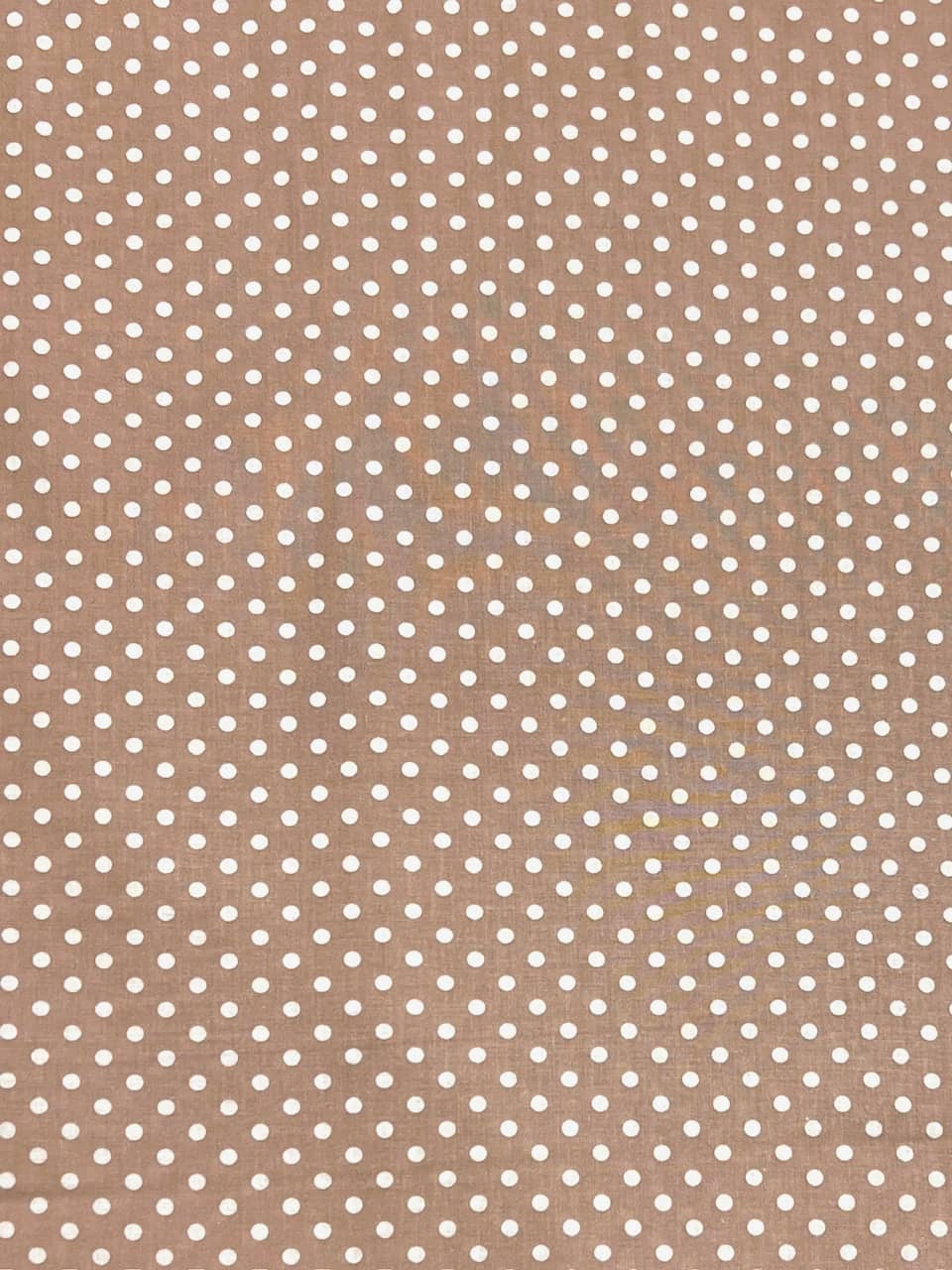 Pamučna tkanina - točkice 6 mm - Slika 2
