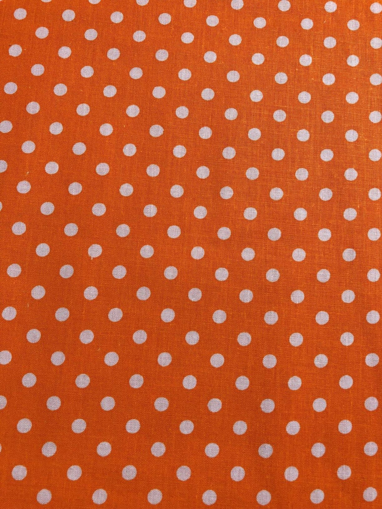 Pamučna tkanina - točkice 6 mm - Slika 4