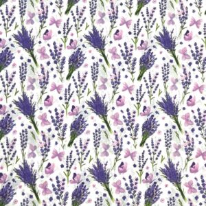 Pamučna tkanina - lavanda