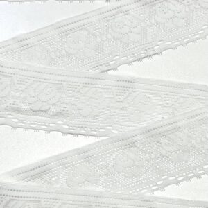 Ukrasna traka - off white 7,8 cm